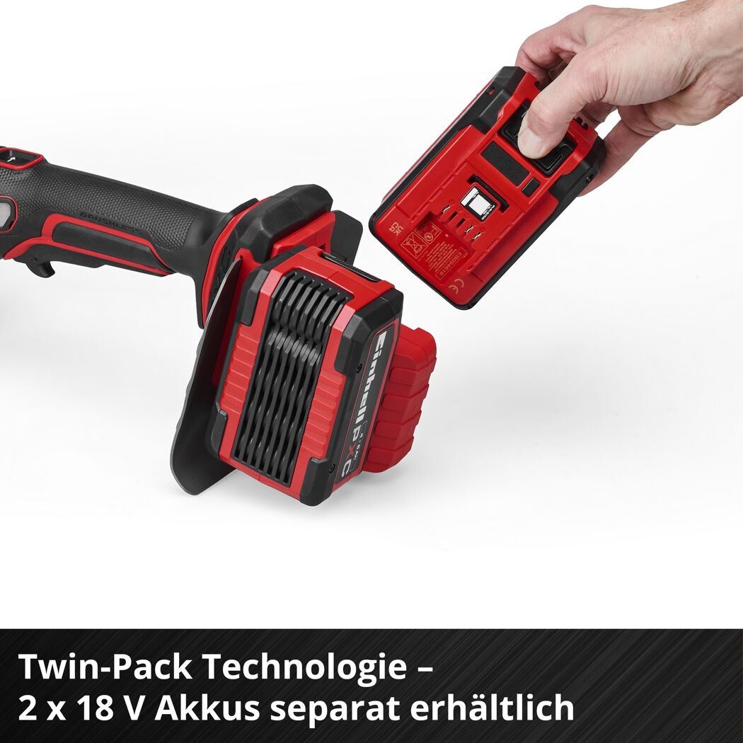 Akku-Winkelschleifer 'TP-AG 36/230-24 Li BL Solo' ohne Akku und Ladegerät