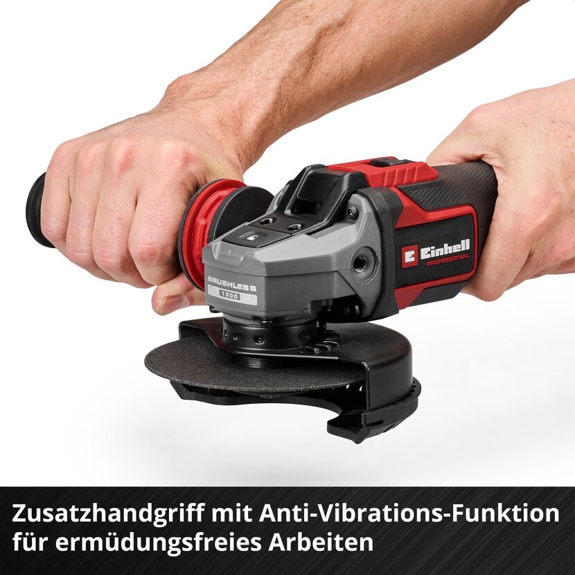 Akku-Winkelschleifer 'TP-AG 18/125-13 Q Li BL Solo' ohne Akku und Ladegerät