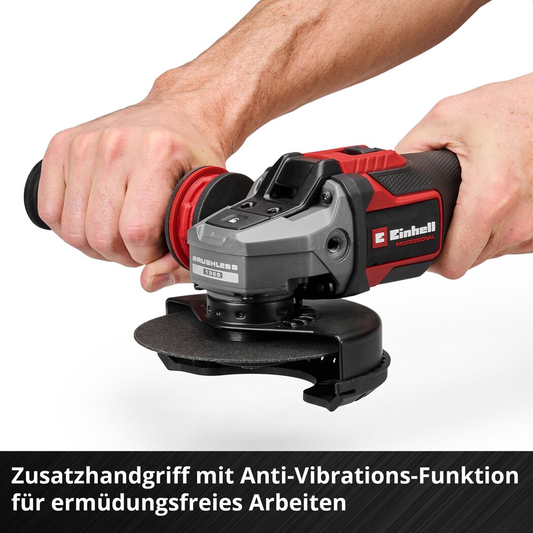 Akku-Winkelschleifer 'TP-AG 18/125-13 Q Li BL Solo' ohne Akku und Ladegerät