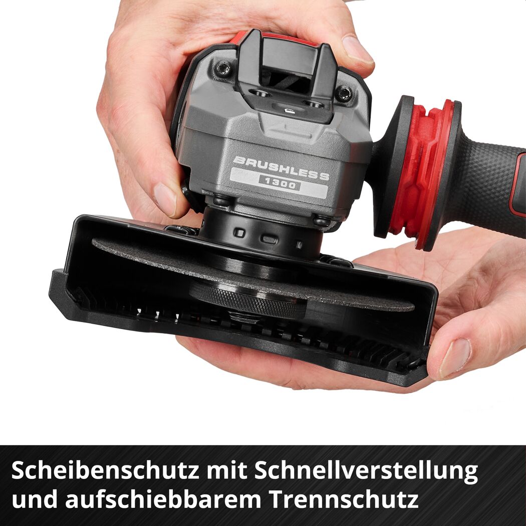 Akku-Winkelschleifer 'TP-AG 18/125-13 Q Li BL Solo' ohne Akku und Ladegerät