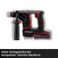 Akku-Bohrhammer 'TP-HD 18/17-C Li BL +5' Professional mit Akku und Ladegerät 18 V