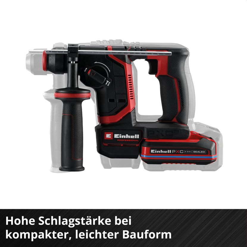 Akku-Bohrhammer 'TP-HD 18/17-C Li BL +5' Professional mit Akku und Ladegerät 18 V