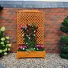 Rankkasten 'Romantica'  Holz honigbraun 120 x 210 x 38 cm