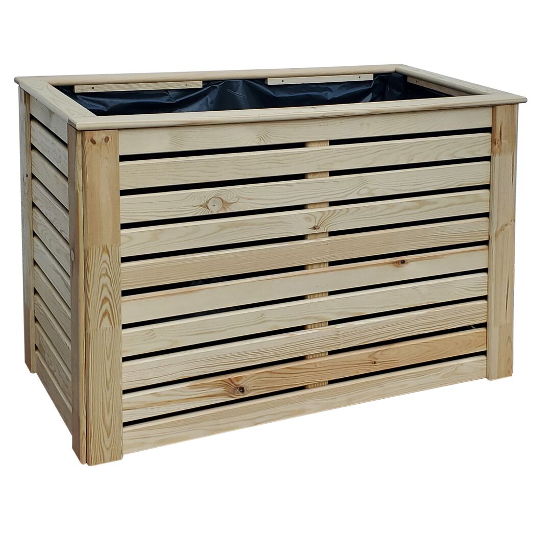 Hochbeet 'Katrin' natur Kiefernholz 118 x 57 x 80 cm