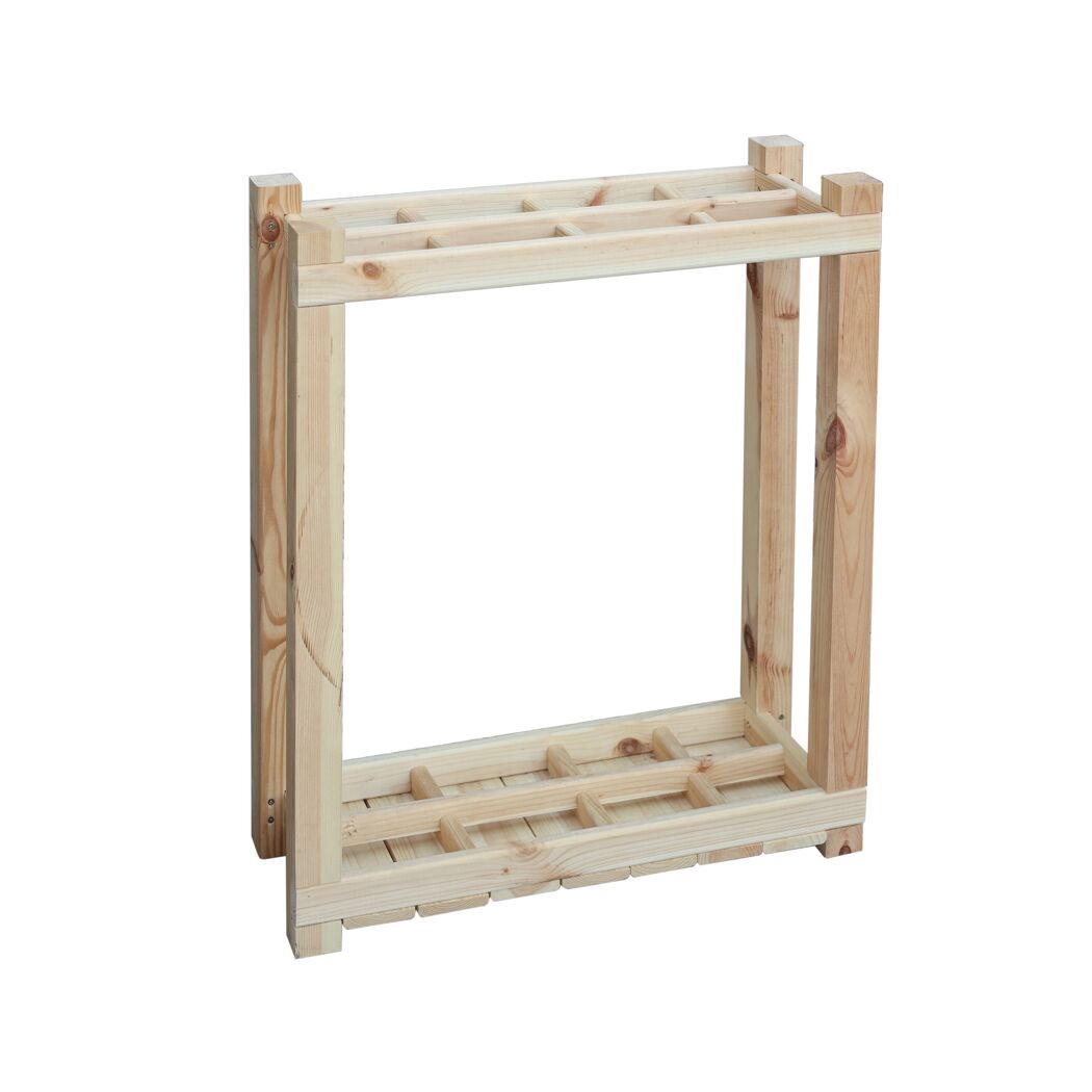 Geräteständer Kiefernholz natur 60,2 x 21,8 x 70 cm