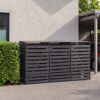 Mülltonnenbox 'Vario V' für 3 Abfalltonnen 219 x 122 x 92 cm anthrazit