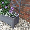 Rankkasten 'Botanica'  Holz grau 110 x 210 x 32 cm