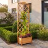Rankkasten 'Botanica'  Holz honigbraun 69 x 210 x 32 cm
