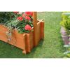 Rankkasten mit Pergola Holz honigbraun 140 x 140 x 64,5 cm