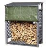 Kaminholzregal 'Speyer'  Holz grau 119,5 x 148 x 68 cm