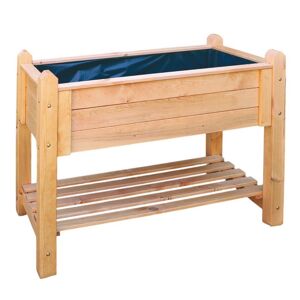 Kräuterbeet honigbraun Kiefernholz 114 x 60 x 84,5 cm