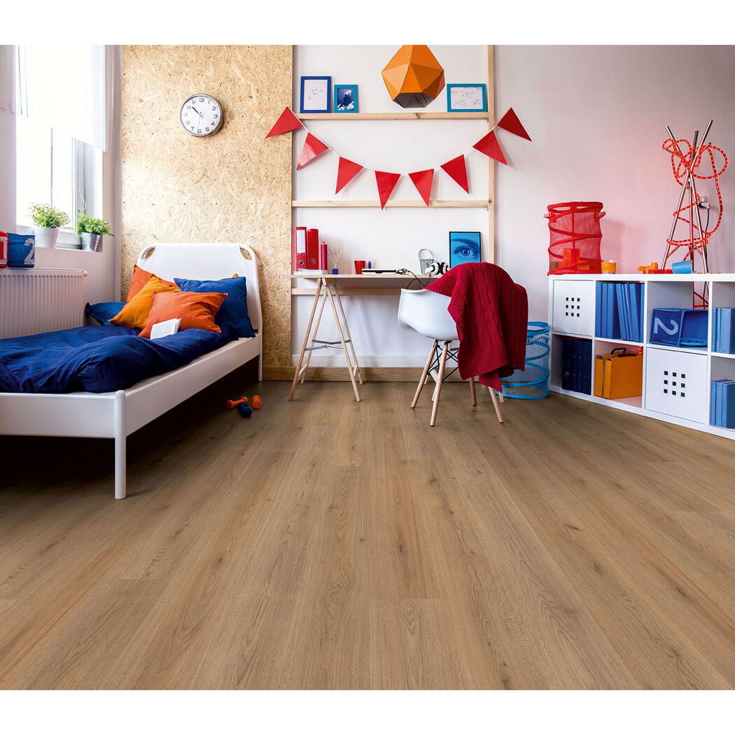 Laminat 'Trend Oak' Eiche Braun 8 mm
