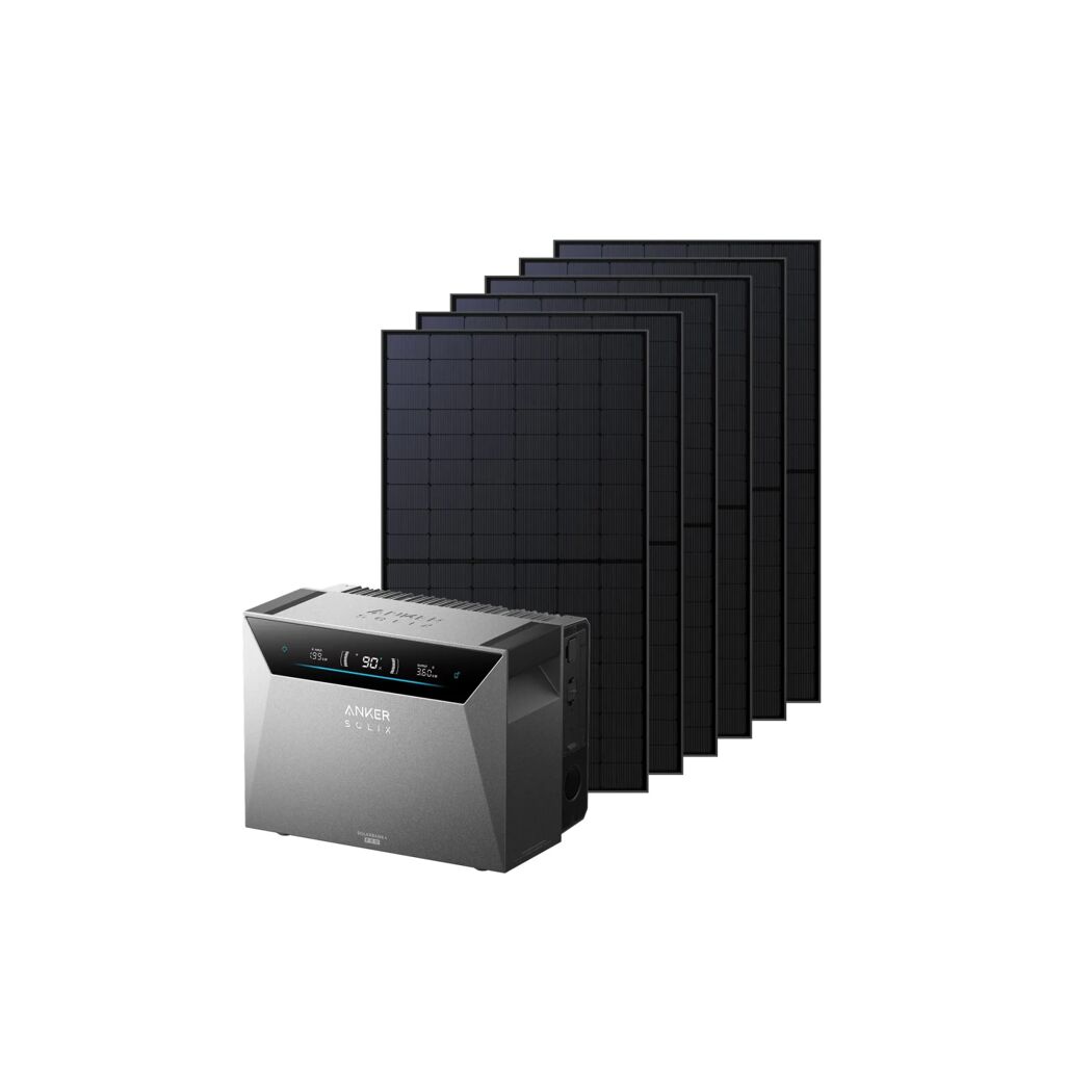Solarmodul-Set 6 x 500 W mit Solarbank 4 'E5000 Pro'