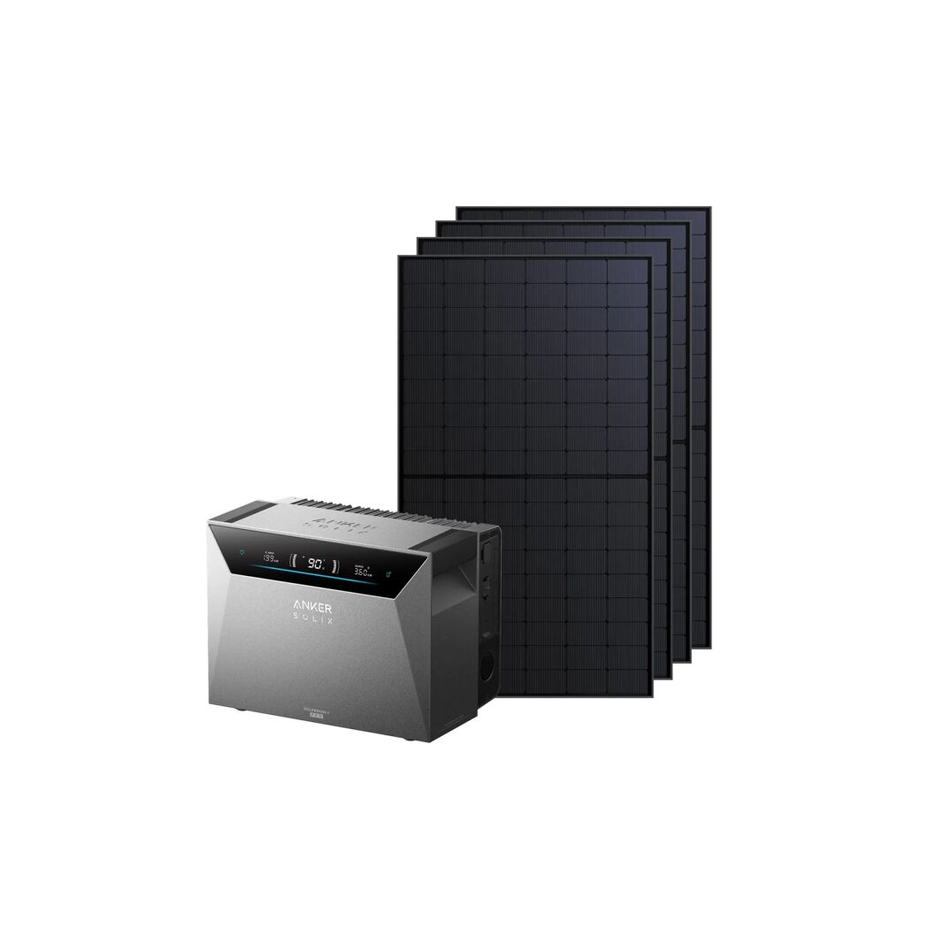 Solarmodul-Set 4 x 500 W mit Solarbank 4 'E5000 Pro'