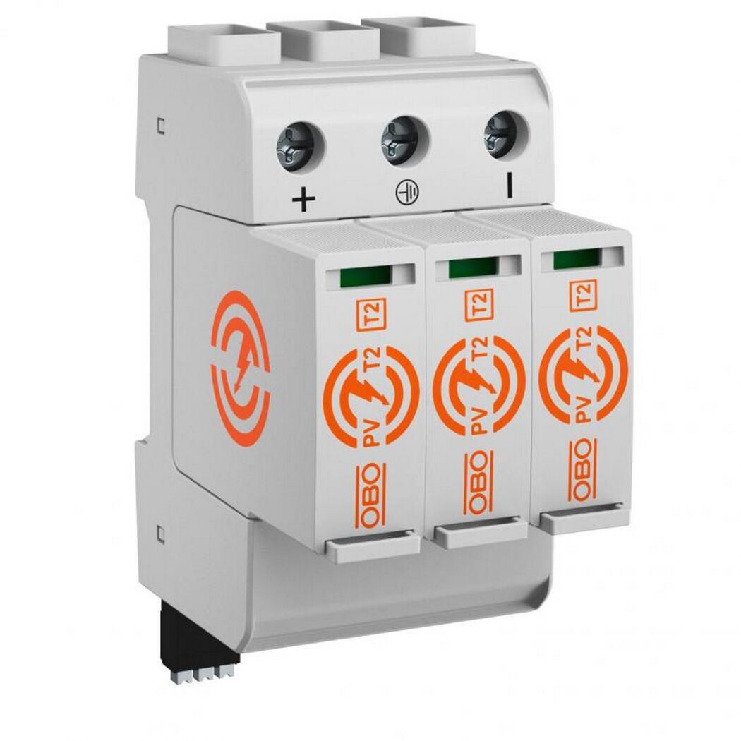 PV-Überspannungsableiter 1100 V mit Fernsignalisierung