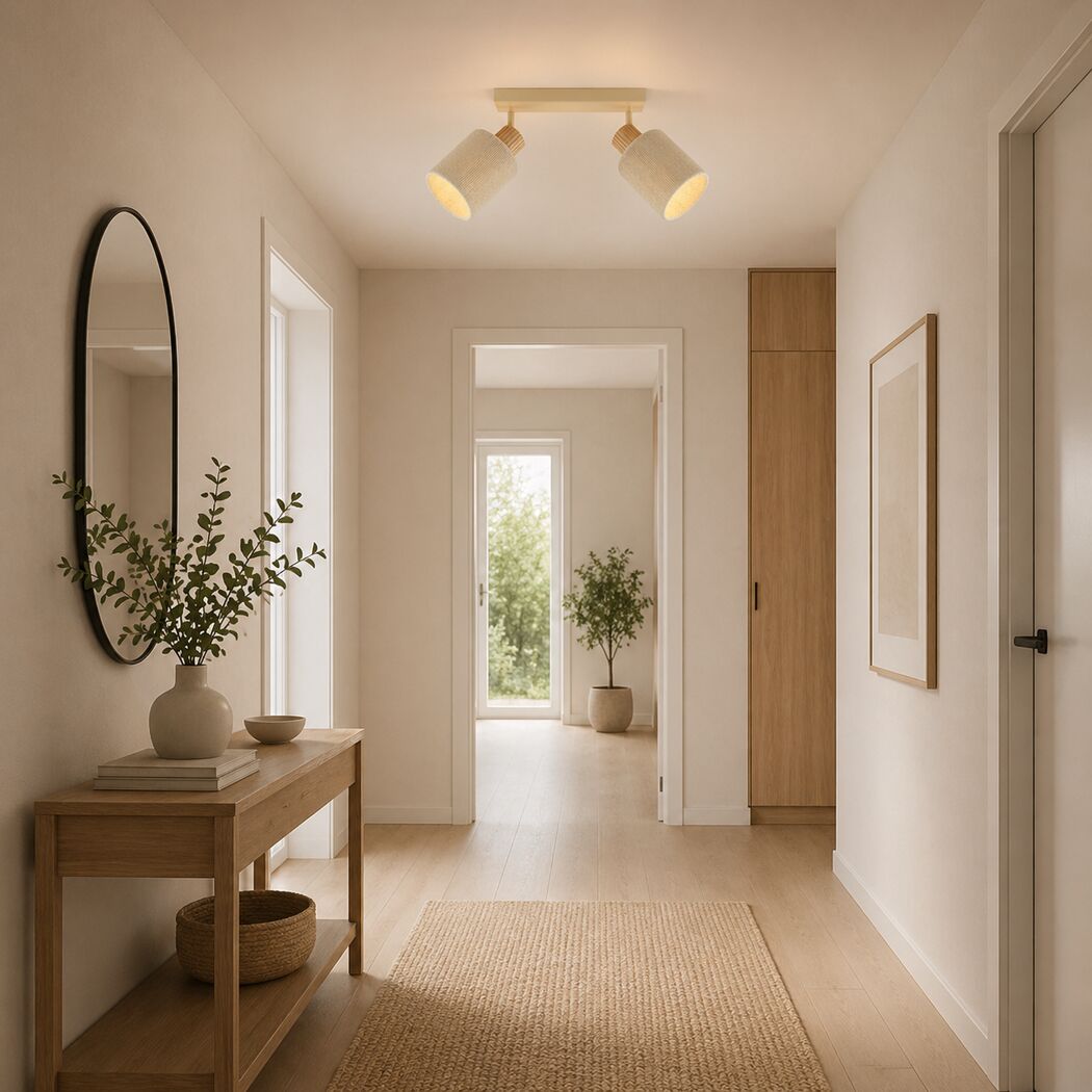 Spot 'Arlo' 2-flammig E27 20 W 62,8 x 21,5 cm