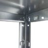 Steck-Grundregal 250 x 100 x 50 cm 6 Böden 510 kg Tragkraft verzinkt
