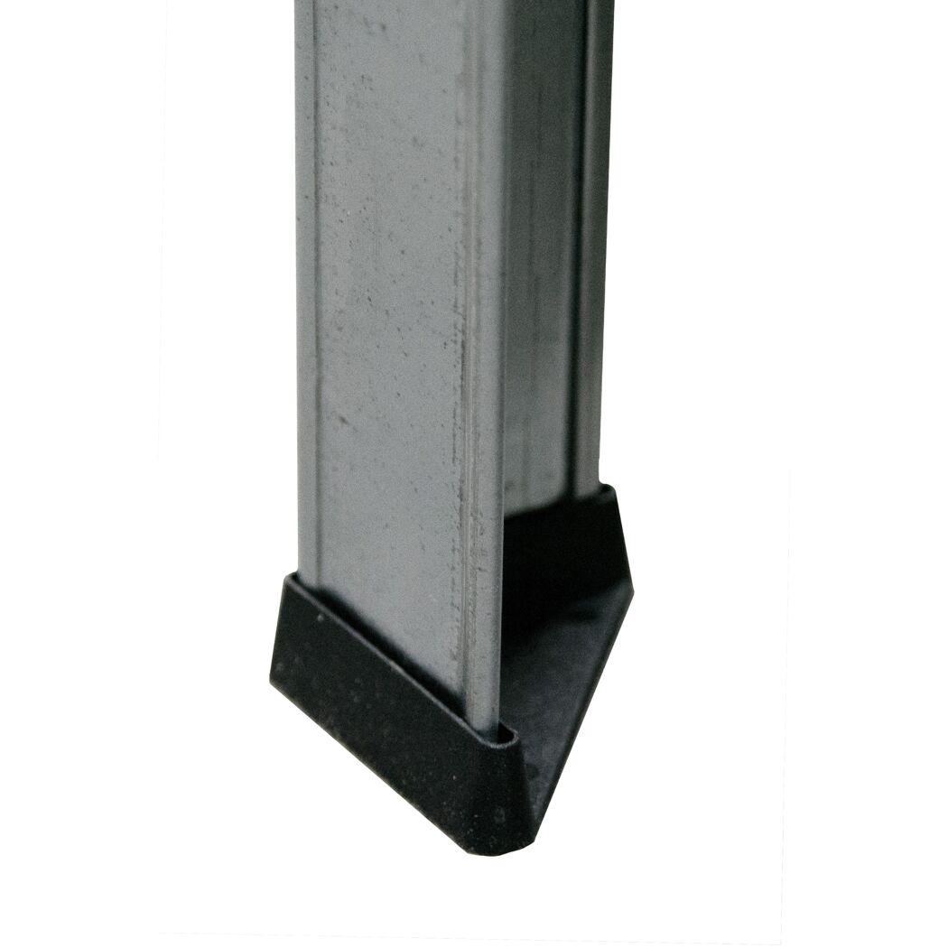 Steck-Grundregal 180 x 100 x 40 cm 4 Böden 260 kg Tragkraft verzinkt