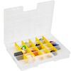 EuroPlus Sortimentskasten 'Basic 37/6-20' transparent 29,1 x 5,1 x 36,5 cm
