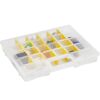 EuroPlus Sortimentskasten 'Basic 37/6-20' transparent 29,1 x 5,1 x 36,5 cm