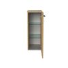 Midischrank 'B.Round' Sandeiche matt 30,2 x 82,6 x 32 cm