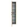 Hochschrank 'B.Round' Sandeiche matt 30 x 162 x 31,8 cm