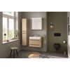 Hochschrank 'B.Round' Sandeiche matt 30 x 162 x 31,8 cm