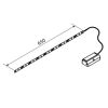 LED-Waschtisch-Beleuchtung 'Contura Light ' 3,1 W 270 lm neutralweiß 70 cm