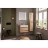 Hochschrank 'B.Round' Sandeiche matt 30 x 162 x 31,8 cm
