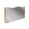 LED-Spiegelschrank 'B.Round' Sandeiche matt 110 x 68,3 x 16,5 cm