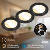 Einbauleuchtenset 'Raynolt' 3,5 W 450 lm neutralweiß Ø 6,8 cm 3 Stück