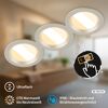 Einbauleuchtenset 'Raynolt' 3,5 W 450 lm neutralweiß Ø 6,8 cm 3 Stück