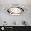 Einbauleuchtenset 'Sten' 14,7 W 1200 lm warmweiß 3 Stück