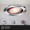 Einbauleuchtenset 'Sten' 14,4 W 1200 lm warmweiß Ø 6,8 cm 3 Stück