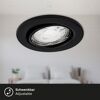 Einbauleuchtenset 'Sten' 14,4 W 1200 lm warmweiß Ø 6,8 cm 3 Stück