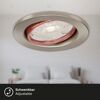 Einbauleuchtenset 'Dimm' dimmbar 16,5 W 1200 lm warmweiß Ø 6,8 cm 3 Stück