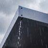 Vordach 'Sophia Side Wall 1600' grau 160 x 96 cm