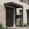 Vordach 'Sophia Side Wall 2150' grau 215 x 96 cm