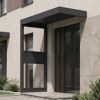Vordach 'Sophia Side Wall 2150' grau 215 x 96 cm