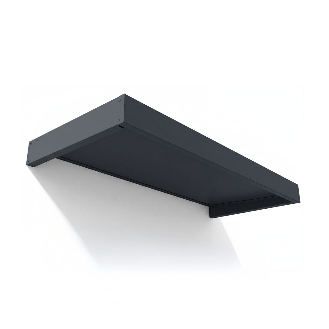 Vordach 'Sophia 2150' grau 215 x 96 cm