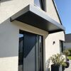 Vordach 'Sophia 2150' grau 215 x 96 cm