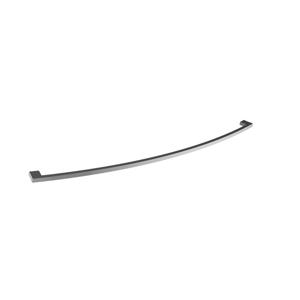 Möbel-Relinggriff Metall chromfarben 736 mm
