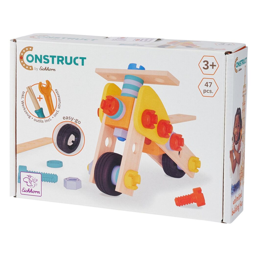 Mini Motorrad 'Construct' 47-teilig