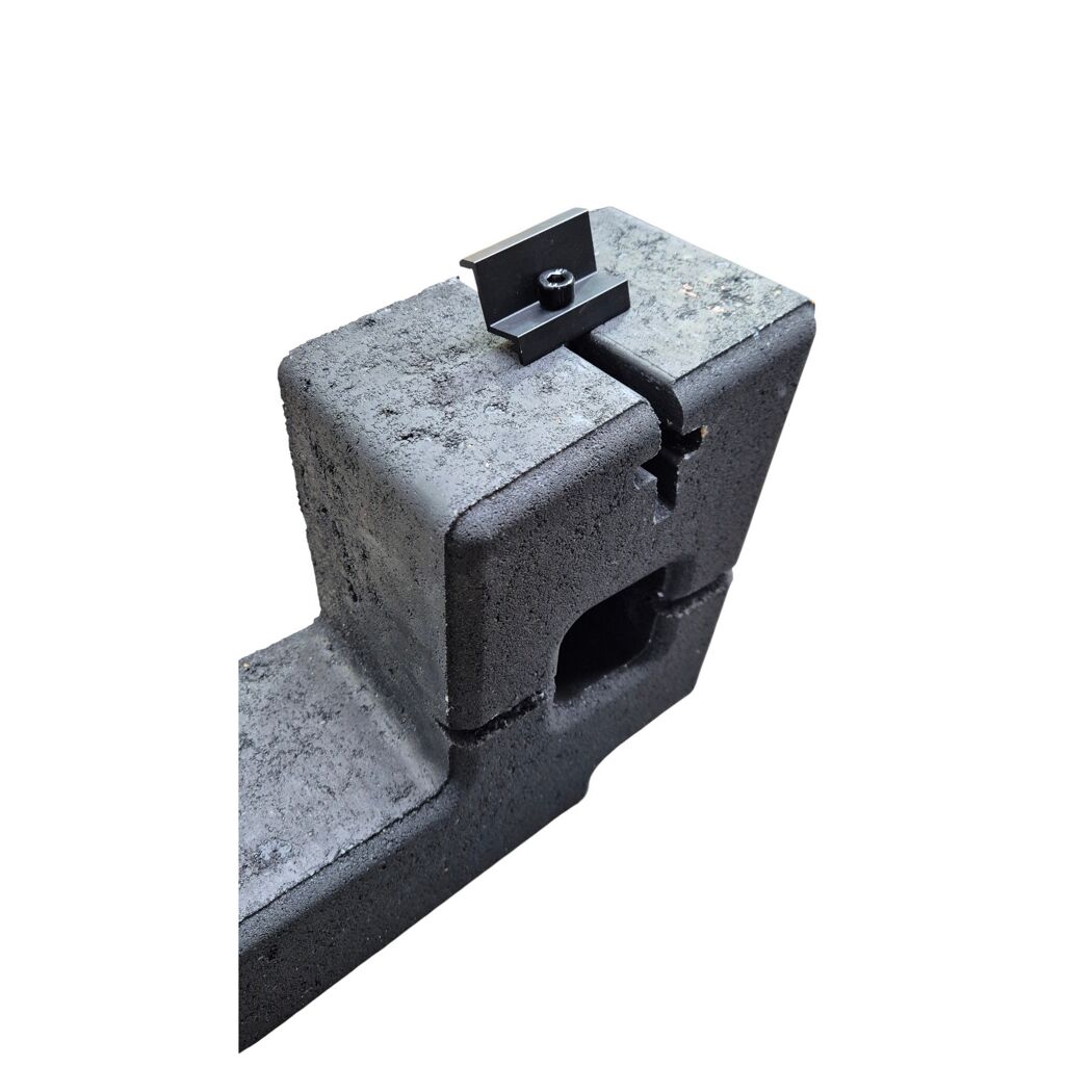 Betonhalterung für Photovoltaikanlagen 80 x 27 cm