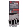 Arbeitshandschuhe mit Grip grau/rot Gr. 8/M