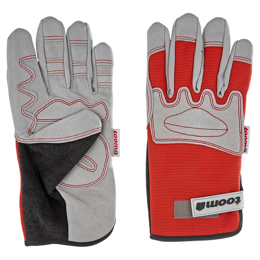 Arbeitshandschuhe Plus rot/grau Gr. 8/M