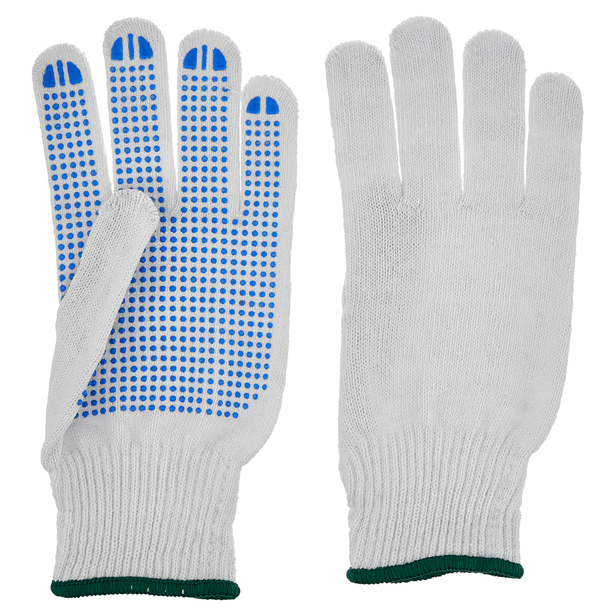 Universal Handschuhe mit Grip weiß Gr. 9/L 10 Paar + product picture