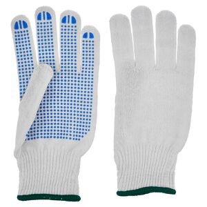 Universal Handschuhe mit Grip weiß Gr. 9/L 10 Paar