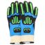 SHOWA Handschuhe blau-grün-schwarz