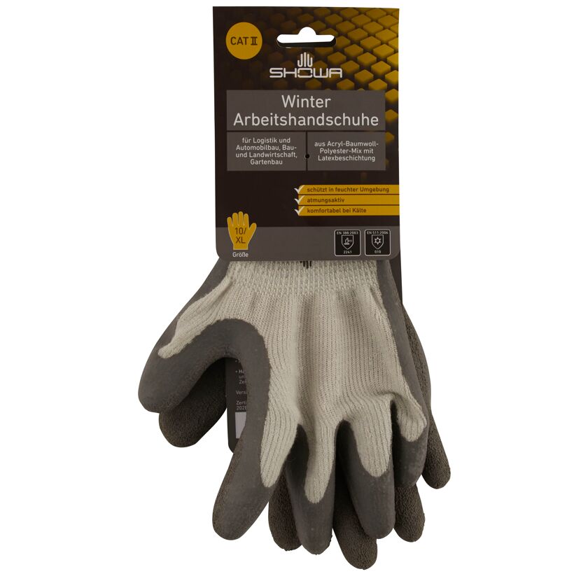 SHOWA Winter Arbeitshandschuhe Größe 10/XL